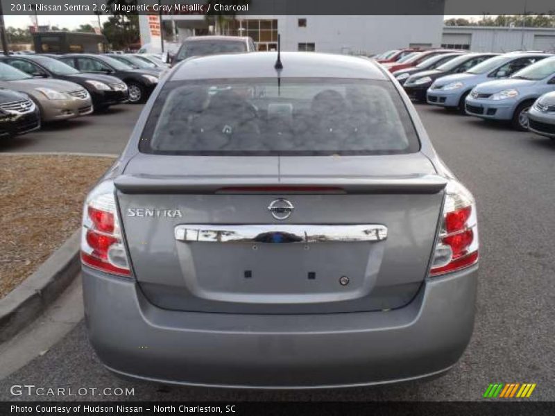 Magnetic Gray Metallic / Charcoal 2011 Nissan Sentra 2.0