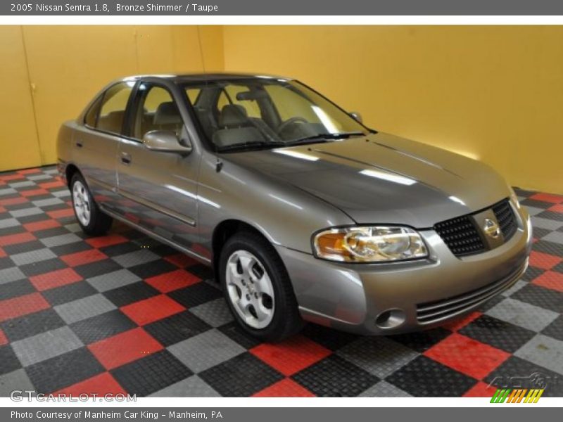Bronze Shimmer / Taupe 2005 Nissan Sentra 1.8