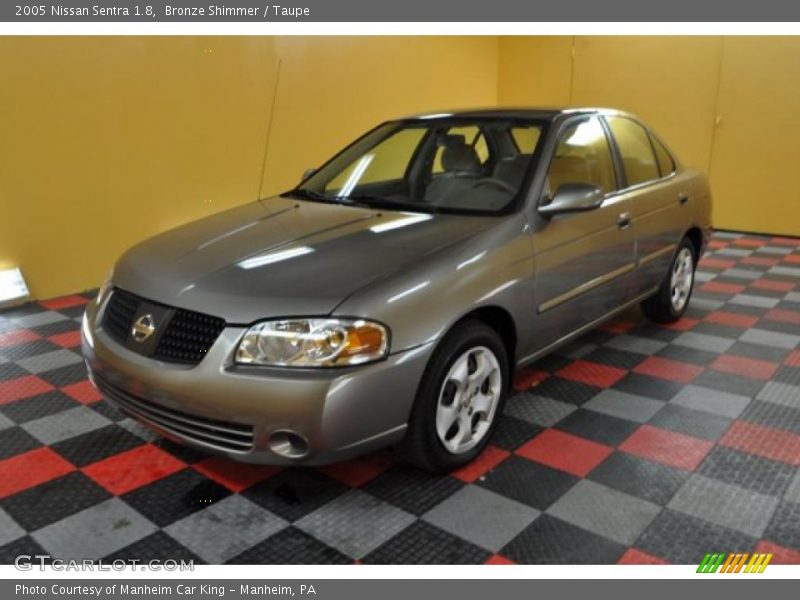 Bronze Shimmer / Taupe 2005 Nissan Sentra 1.8