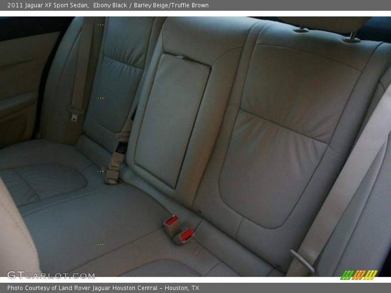 Ebony Black / Barley Beige/Truffle Brown 2011 Jaguar XF Sport Sedan