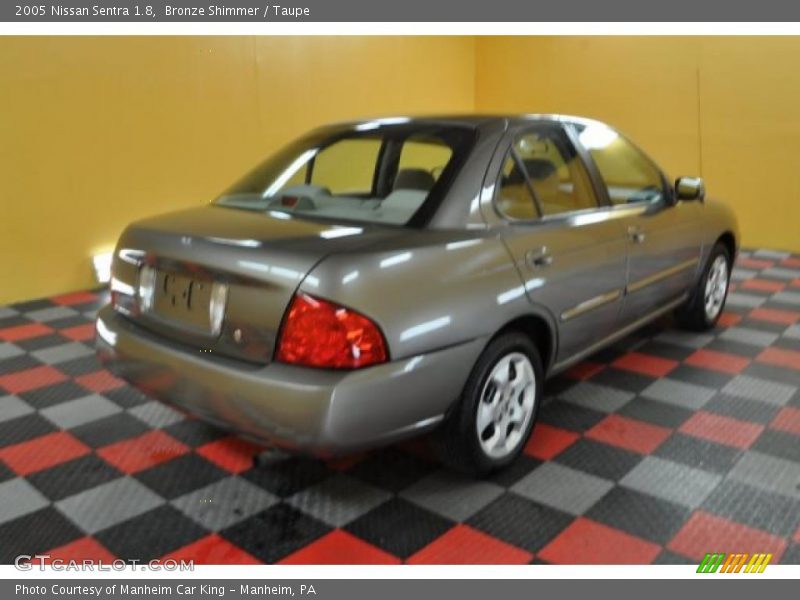 Bronze Shimmer / Taupe 2005 Nissan Sentra 1.8