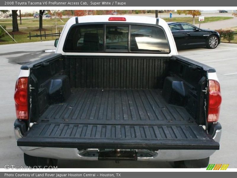 Super White / Taupe 2008 Toyota Tacoma V6 PreRunner Access Cab