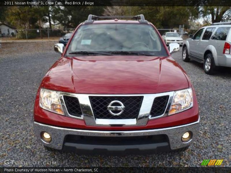 Red Brick / Beige 2011 Nissan Frontier SL Crew Cab