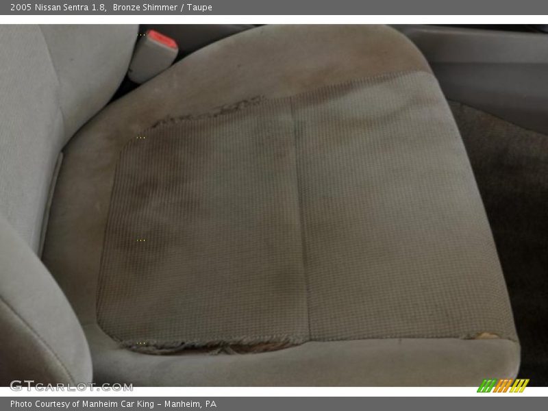 Bronze Shimmer / Taupe 2005 Nissan Sentra 1.8