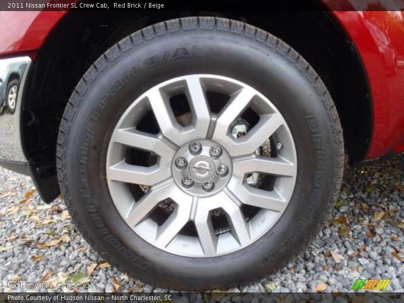 Red Brick / Beige 2011 Nissan Frontier SL Crew Cab