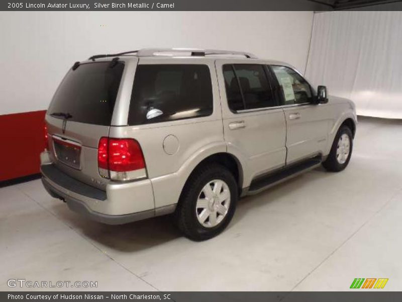 Silver Birch Metallic / Camel 2005 Lincoln Aviator Luxury