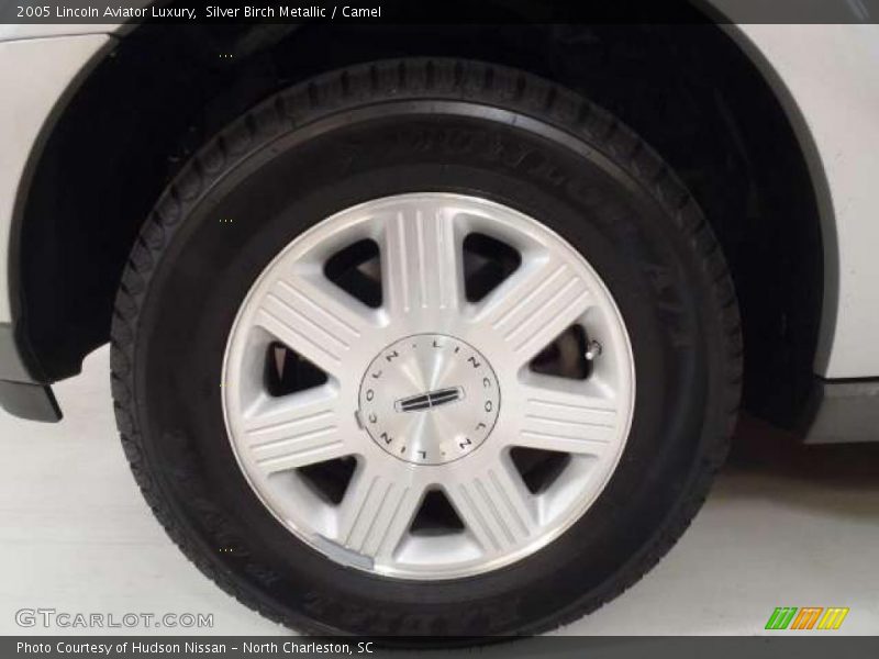 Silver Birch Metallic / Camel 2005 Lincoln Aviator Luxury