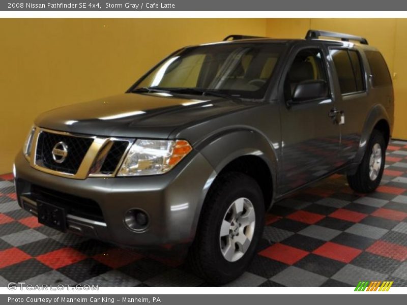 Storm Gray / Cafe Latte 2008 Nissan Pathfinder SE 4x4