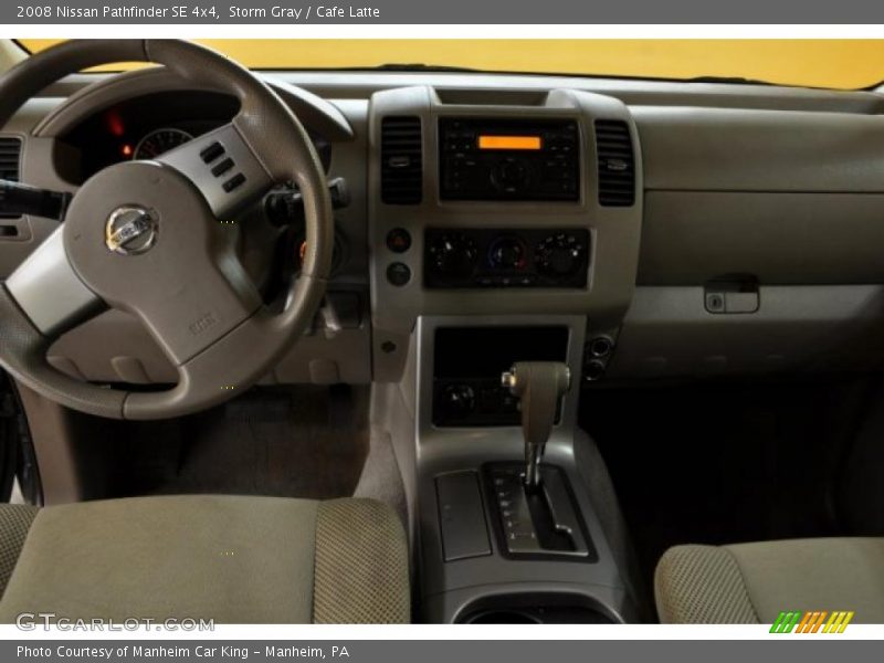 Storm Gray / Cafe Latte 2008 Nissan Pathfinder SE 4x4