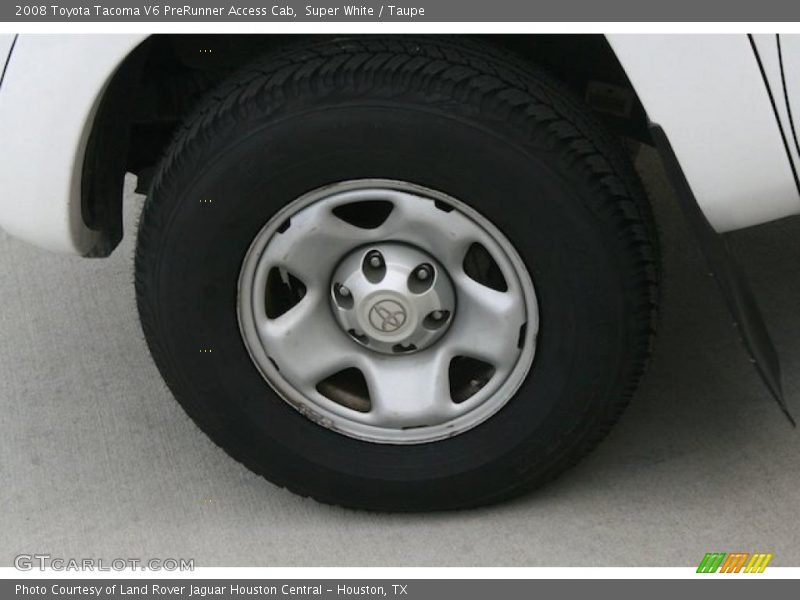 Super White / Taupe 2008 Toyota Tacoma V6 PreRunner Access Cab
