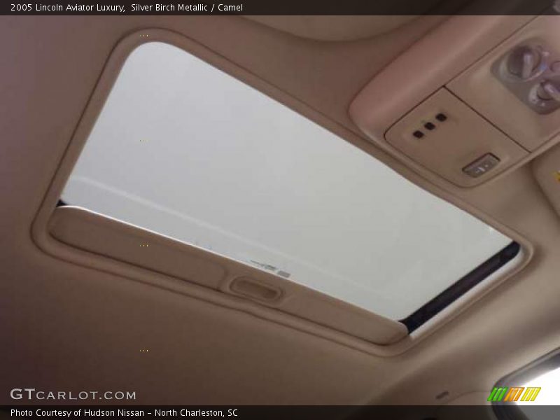 Silver Birch Metallic / Camel 2005 Lincoln Aviator Luxury