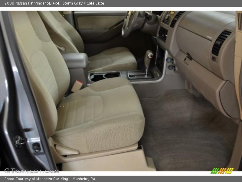 Storm Gray / Cafe Latte 2008 Nissan Pathfinder SE 4x4