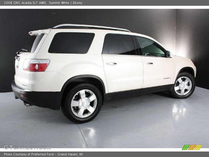Summit White / Ebony 2008 GMC Acadia SLT AWD