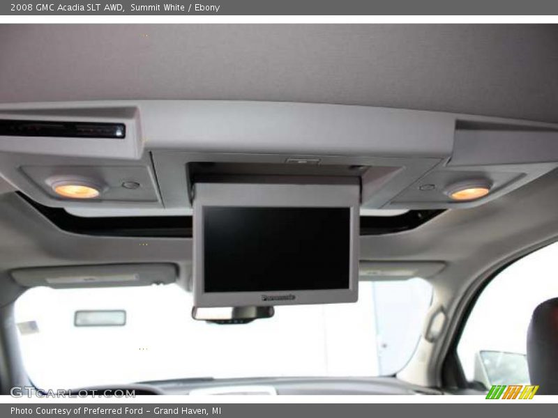 Summit White / Ebony 2008 GMC Acadia SLT AWD