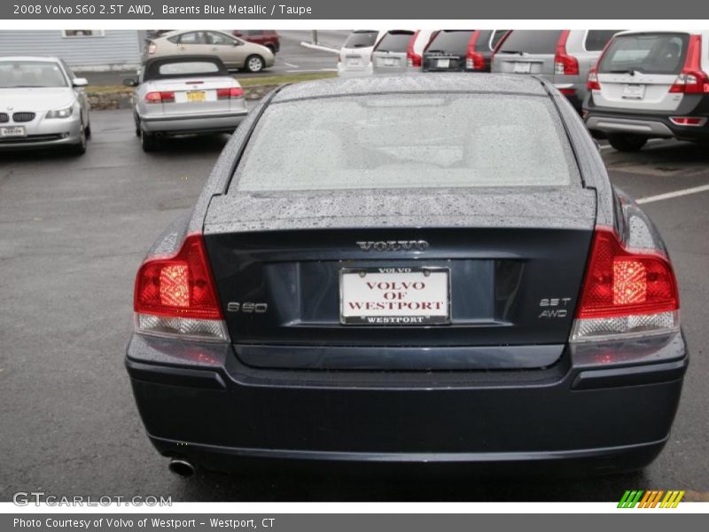 Barents Blue Metallic / Taupe 2008 Volvo S60 2.5T AWD