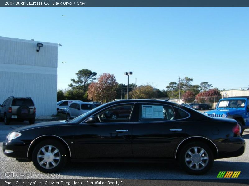 Black Onyx / Gray 2007 Buick LaCrosse CX