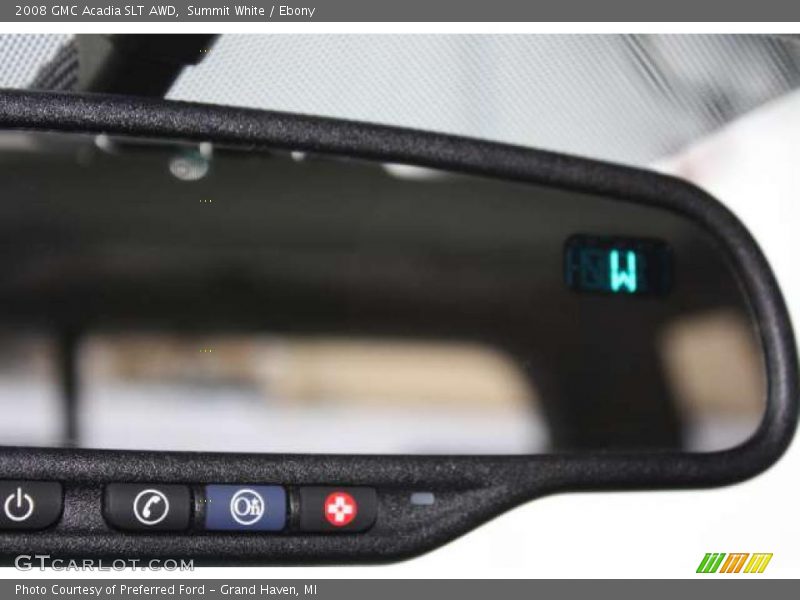 Summit White / Ebony 2008 GMC Acadia SLT AWD