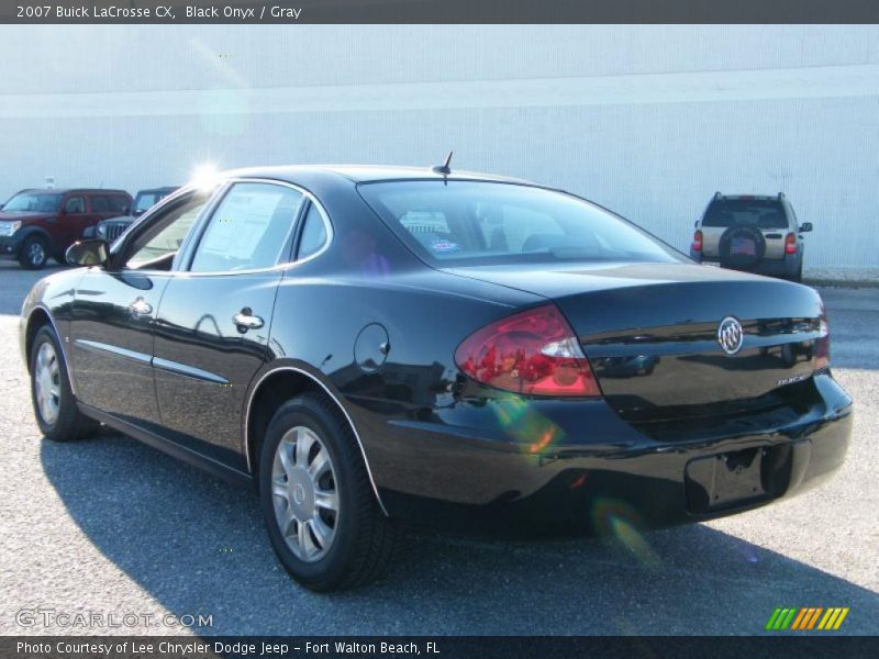 Black Onyx / Gray 2007 Buick LaCrosse CX