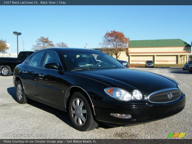 Black Onyx / Gray 2007 Buick LaCrosse CX