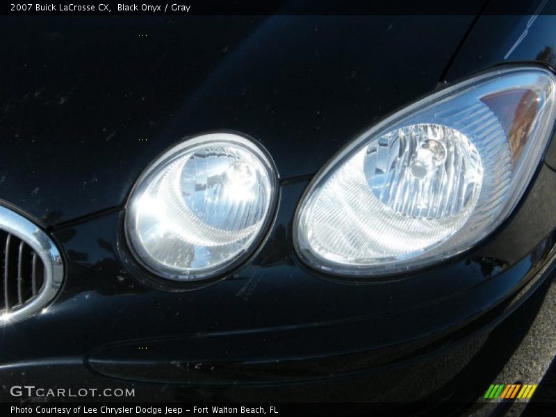 Black Onyx / Gray 2007 Buick LaCrosse CX