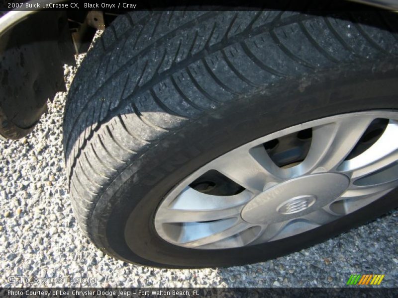 Black Onyx / Gray 2007 Buick LaCrosse CX