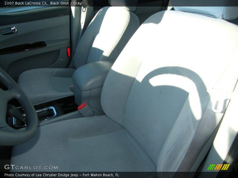 Black Onyx / Gray 2007 Buick LaCrosse CX