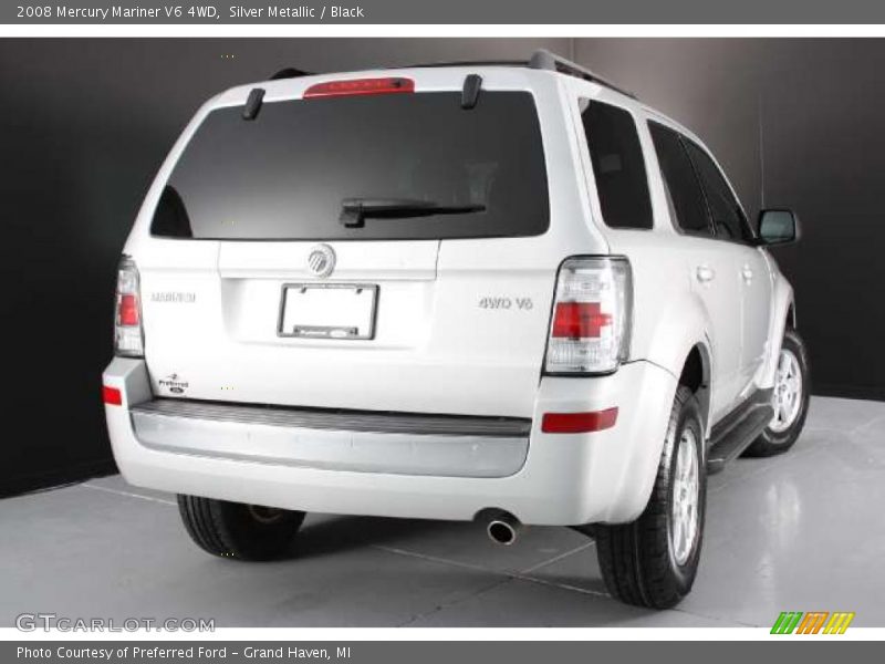 Silver Metallic / Black 2008 Mercury Mariner V6 4WD