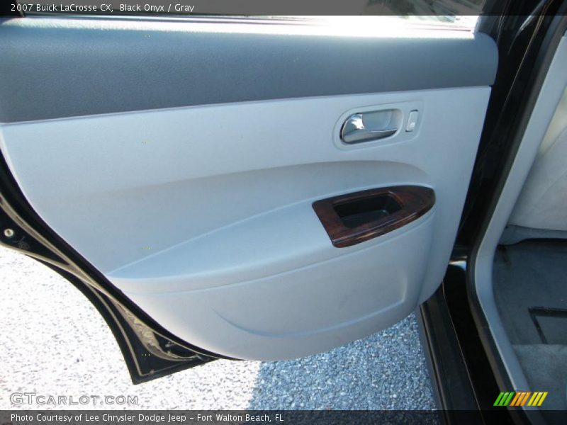 Black Onyx / Gray 2007 Buick LaCrosse CX