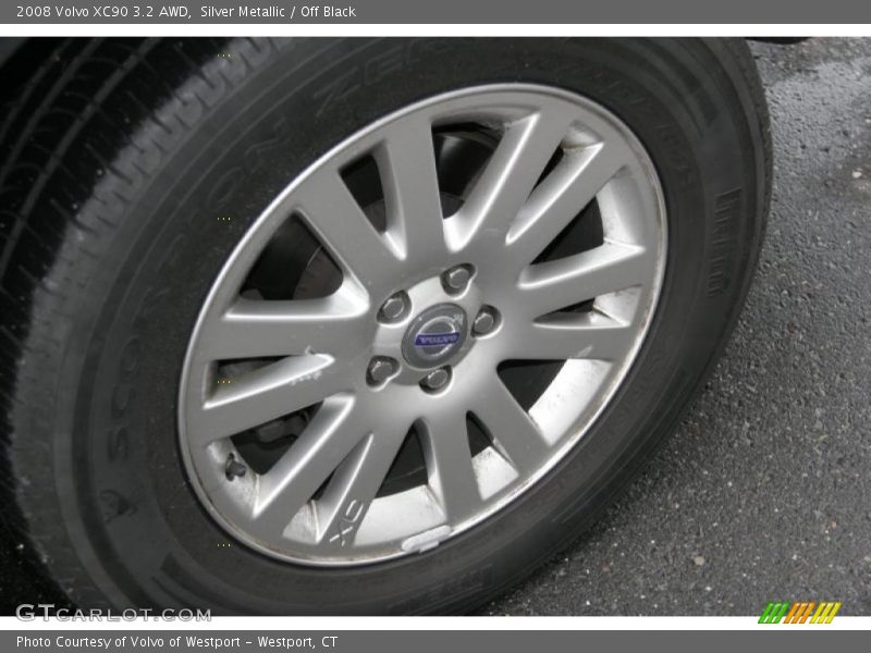 Silver Metallic / Off Black 2008 Volvo XC90 3.2 AWD