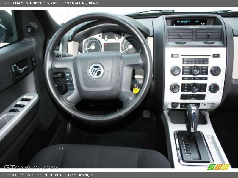 Dashboard of 2008 Mariner V6 4WD