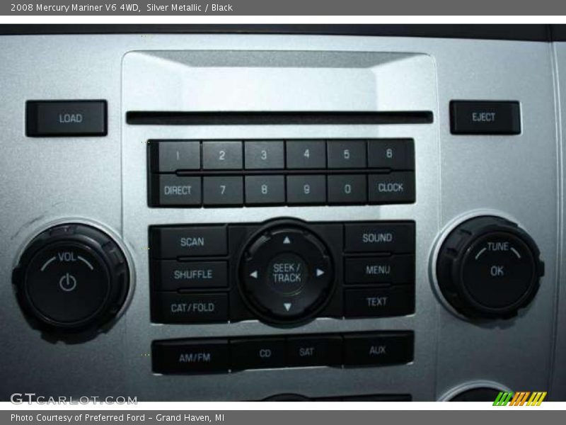 Controls of 2008 Mariner V6 4WD