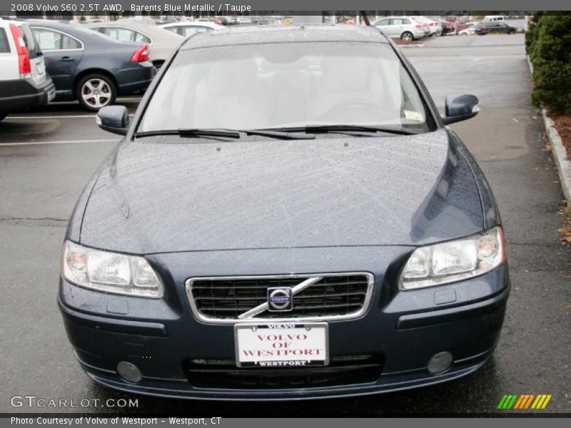Barents Blue Metallic / Taupe 2008 Volvo S60 2.5T AWD