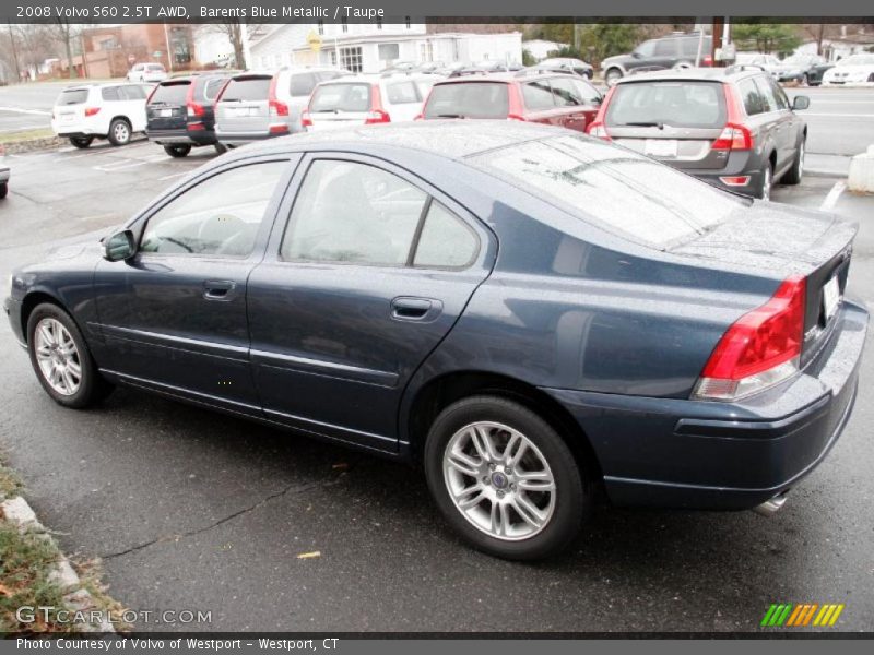 Barents Blue Metallic / Taupe 2008 Volvo S60 2.5T AWD