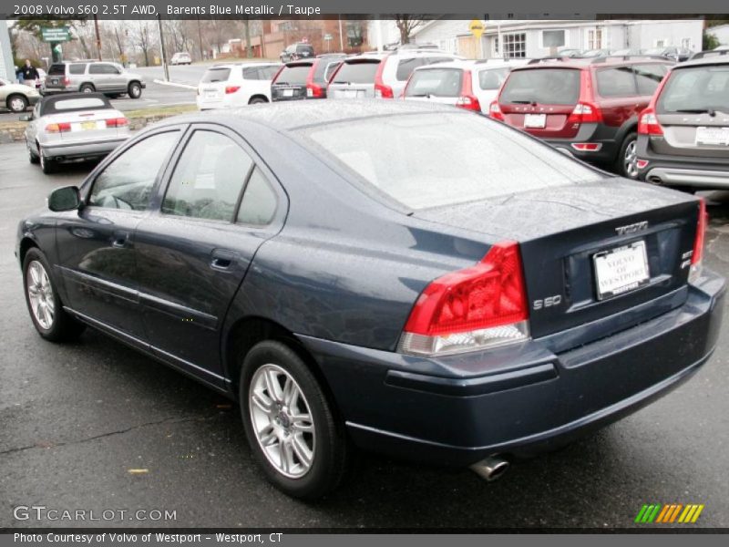 Barents Blue Metallic / Taupe 2008 Volvo S60 2.5T AWD