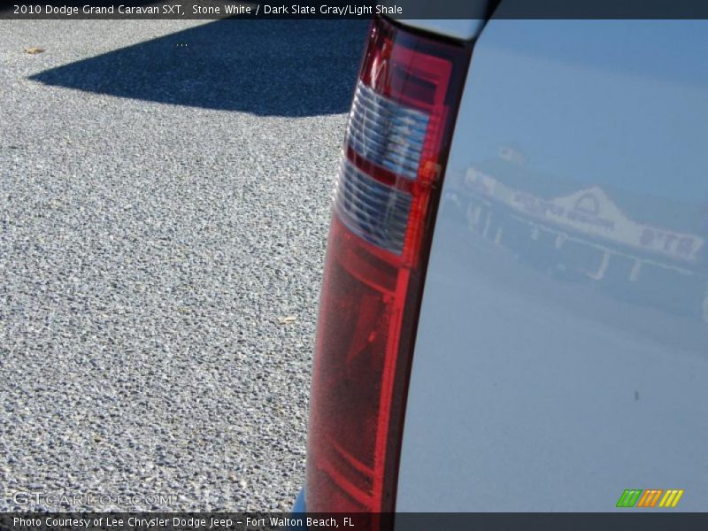 Stone White / Dark Slate Gray/Light Shale 2010 Dodge Grand Caravan SXT
