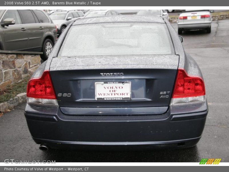Barents Blue Metallic / Taupe 2008 Volvo S60 2.5T AWD