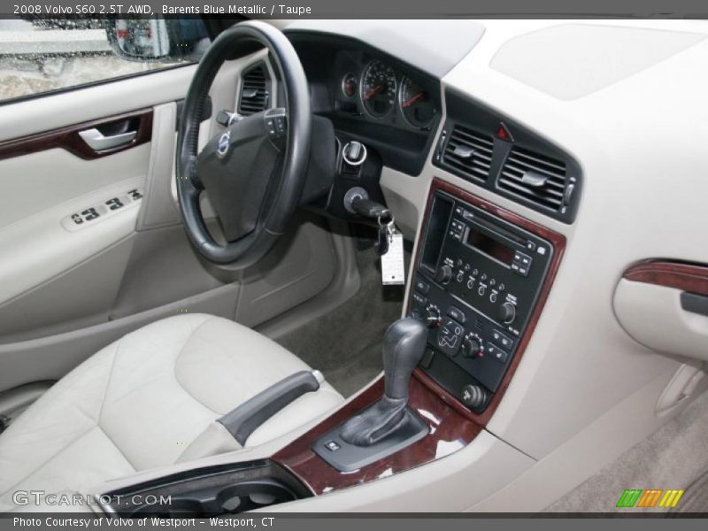  2008 S60 2.5T AWD Taupe Interior