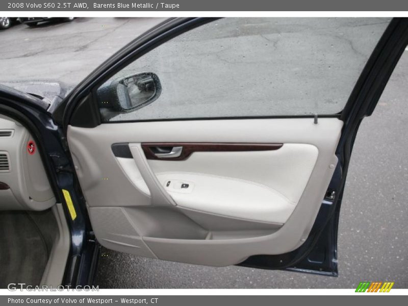 Barents Blue Metallic / Taupe 2008 Volvo S60 2.5T AWD