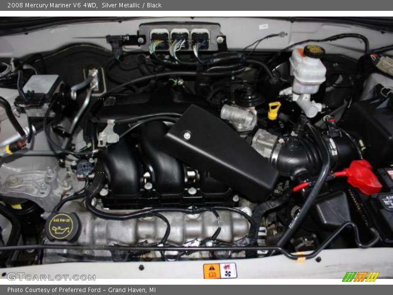  2008 Mariner V6 4WD Engine - 3.0 Liter DOHC 24 Valve V6