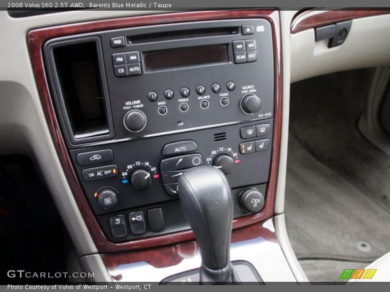 Barents Blue Metallic / Taupe 2008 Volvo S60 2.5T AWD