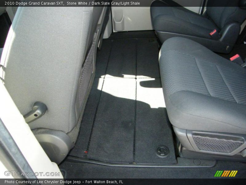 Stone White / Dark Slate Gray/Light Shale 2010 Dodge Grand Caravan SXT