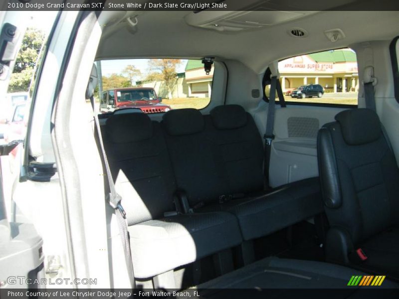 Stone White / Dark Slate Gray/Light Shale 2010 Dodge Grand Caravan SXT