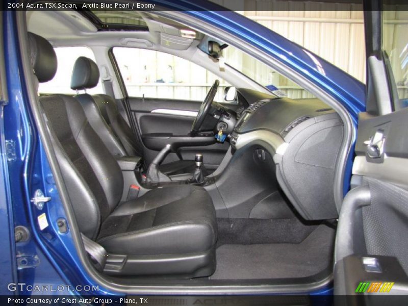  2004 TSX Sedan Ebony Interior