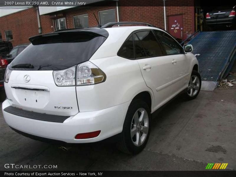 Crystal White / Ivory 2007 Lexus RX 350 AWD