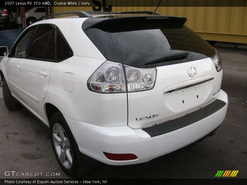 Crystal White / Ivory 2007 Lexus RX 350 AWD