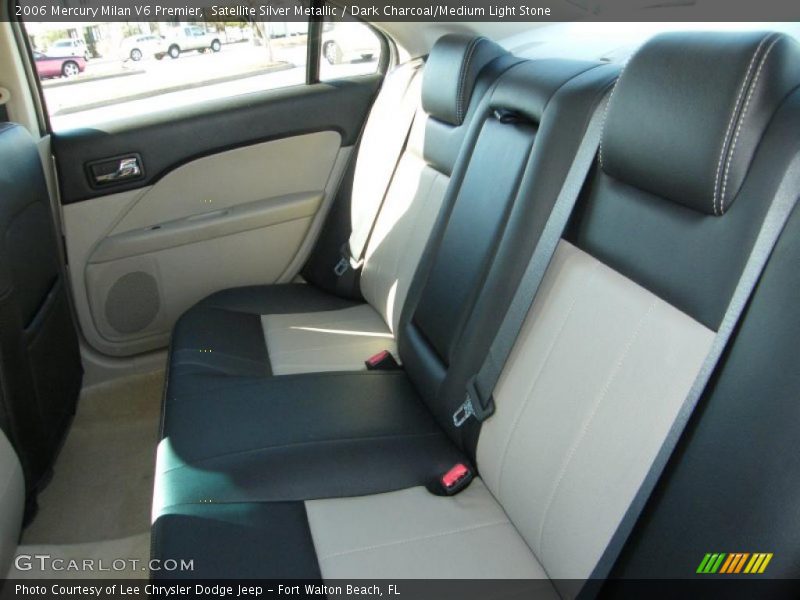  2006 Milan V6 Premier Dark Charcoal/Medium Light Stone Interior