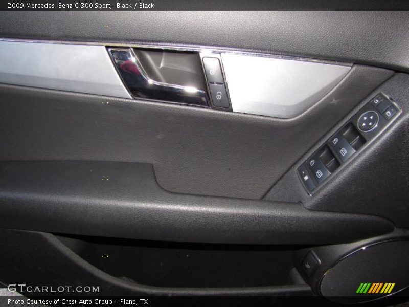 Black / Black 2009 Mercedes-Benz C 300 Sport