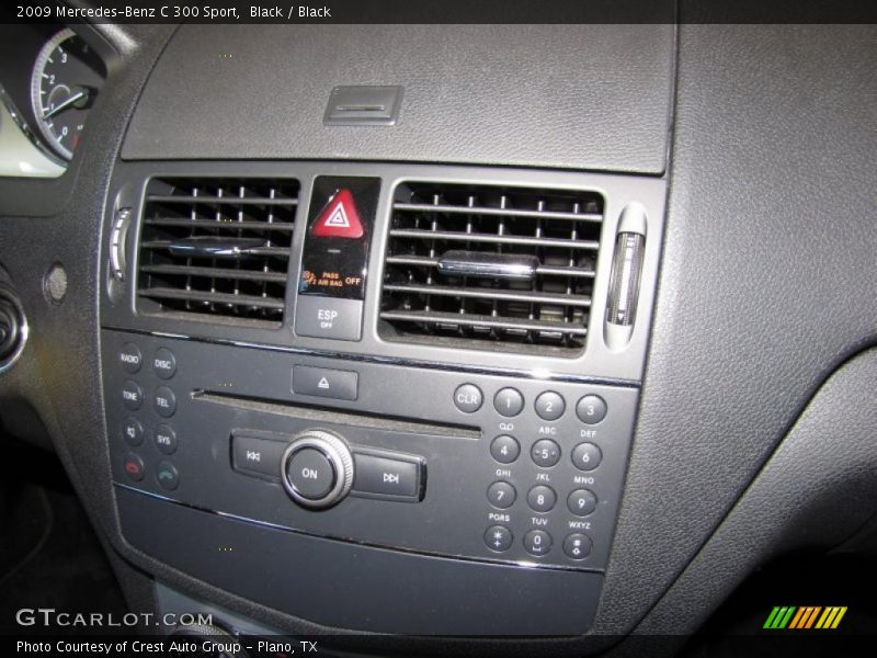 Black / Black 2009 Mercedes-Benz C 300 Sport
