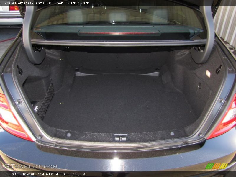 Black / Black 2009 Mercedes-Benz C 300 Sport