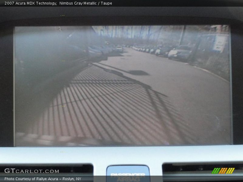 Nimbus Gray Metallic / Taupe 2007 Acura MDX Technology